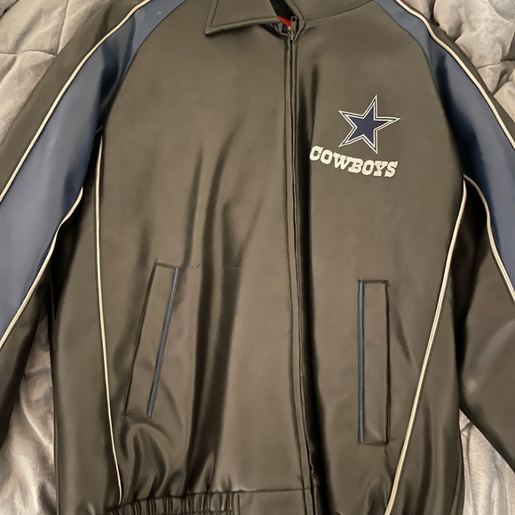 Cowboys Vintage Leather Jacket - Picture 8 of 9